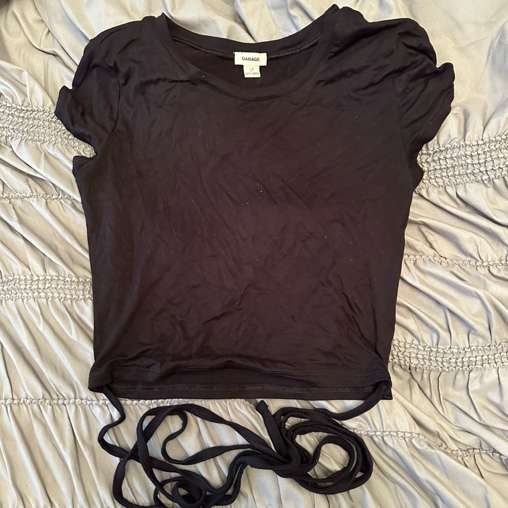 Tshirt with tie waist